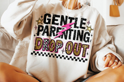 Gentle Parenting PNG, Funny Sarcastic Quote PNG, Mom Life Product Image 3