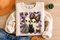 Leopard Ghost Png, Preppy Ghost Coquette Png Product Image 2