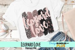 Leopard Love Sublimation PNG Product Image 1