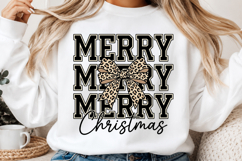 Leopard Merry Christmas PNG Product Image 2