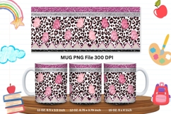 11oz &amp; 15oz Mug Leopard Design Teacher Life School Pencil Product Image 1