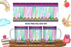 11oz &amp; 15oz Mug School Design Teacher Pencil Agate Marble_7 Product Image 1