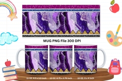 11oz &amp; 15oz Mug School Design Teacher Pencil Agate Marble_8 Product Image 1