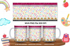 11oz &amp; 15oz Mug Leopard Design Teacher Life School Pencil Product Image 1