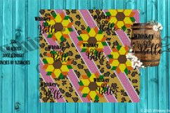 Leopard Sunflower Pink Stripes SS16 30oz Rhinestone Pattern Product Image 1