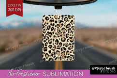 Leopard Print Air Freshener PNG - Animal Print PNG Product Image 1