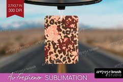 Leopard Print Air Freshener PNG - Animal Print PNG Product Image 1