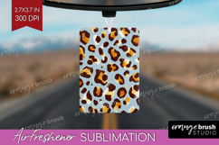 Leopard Print Air Freshener PNG - Animal Print PNG Product Image 1