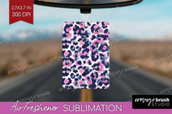 Leopard Print Air Freshener PNG - Animal Print PNG Product Image 1