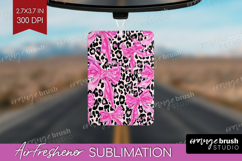 Leopard Print Air Freshener PNG - Animal Print PNG Product Image 1