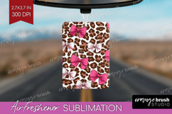 Leopard Print Air Freshener PNG - Animal Print PNG Product Image 1