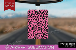 Leopard Print Air Freshener PNG - Animal Print PNG Product Image 1