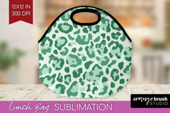 Leopard Print Lunch Bag - Animal Print Lunch Bug PNG Product Image 1
