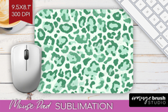 Leopard Print Mouse Pad Sublimation - Animal Print Mousepad Product Image 1
