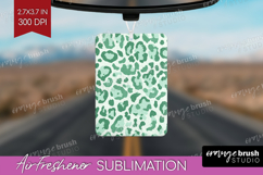 Leopard Print Air Freshener PNG - Animal Print PNG Product Image 1