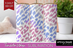 Leopard Print Tumbler Wrap - Animal Print Tumbler PNG Product Image 1