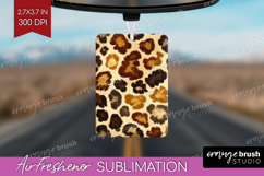 Leopard Print Air Freshener PNG - Animal Print PNG Product Image 1