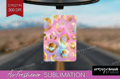 Leopard Print Air Freshener PNG - Animal Print PNG Product Image 1