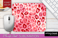 Leopard Print Mouse Pad Sublimation - Animal Print Mousepad Product Image 1