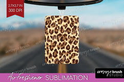 Leopard Print Air Freshener PNG - Animal Print PNG Product Image 1