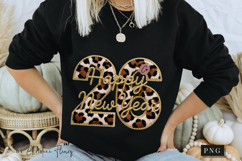 Leopard Print Happy New Year 2026 PNG Product Image 6