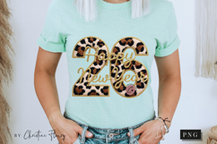 Leopard Print Happy New Year 2026 PNG Product Image 10