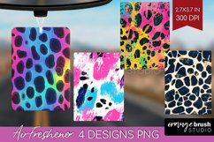 Leopard Print Air Freshener PNG - Cheetah PNG Sublimation Product Image 1