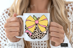 Coquette Teacher Pencil Bow PNG | Back To School PNG Product Image 2