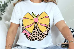 Coquette Teacher Pencil Bow PNG | Back To School PNG Product Image 3