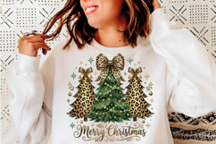 Leopard Print Christmas Tree Png Product Image 6