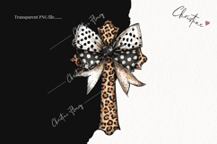 Leopard Print Cross Clipart | Christian PNG Product Image 2