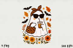 Funny Halloween PNG | Sublimation Design. Product Image 1