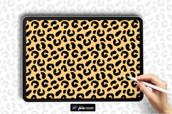 Leopard Print Pattern Procreate Brush