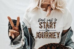 Leopard Print Sublimation Quotes mockup