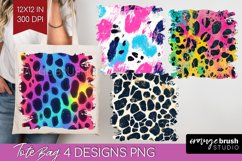 Leopard Print Tote Bag - Cheetah Tote Bag PNG Sublimation Product Image 1