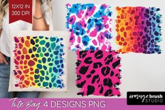 Leopard Print Tote Bag - Cheetah Tote Bag PNG Sublimation Product Image 1