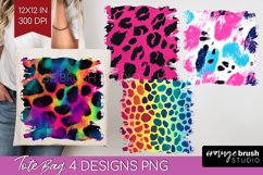 Leopard Print Tote Bag - Cheetah Tote Bag PNG Sublimation Product Image 1