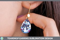 GorgeousLeopard Teardrop Earrings design.