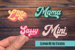 Leopard Retro PNG Sticker Pack Product Image 1