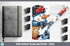 GorgeousLeopard Pen Wrap design.