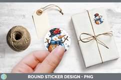 GorgeousLeopard Stickers design.