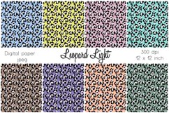 leopard patterns in eight different colors