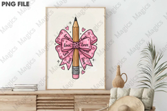 Leopard Teacher Valentine Png Product Image 3