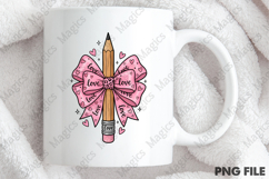 Leopard Teacher Valentine Png Product Image 4