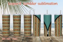 Tumbler sublimation design | Tumbler leopard Product Image 1