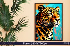 Wall Poster | Wall Art with Leopard | Wild Cats Product Image 1