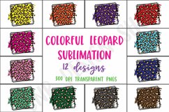 Leopard PNG Sublimation Design Bundle Product Image 1
