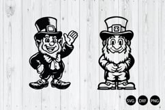 Leprechaun SVG, St. Patrick&#039;s Day SVG Product Image 1