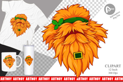 Leprechaun Beard Clipart Product Image 1