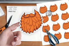 Leprechaun Beard Sticker Product Image 1